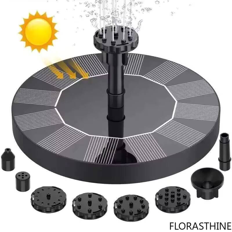 Floating Solar Fountain Water Pump - 7V 13/16cm Watering Kit Power Pump