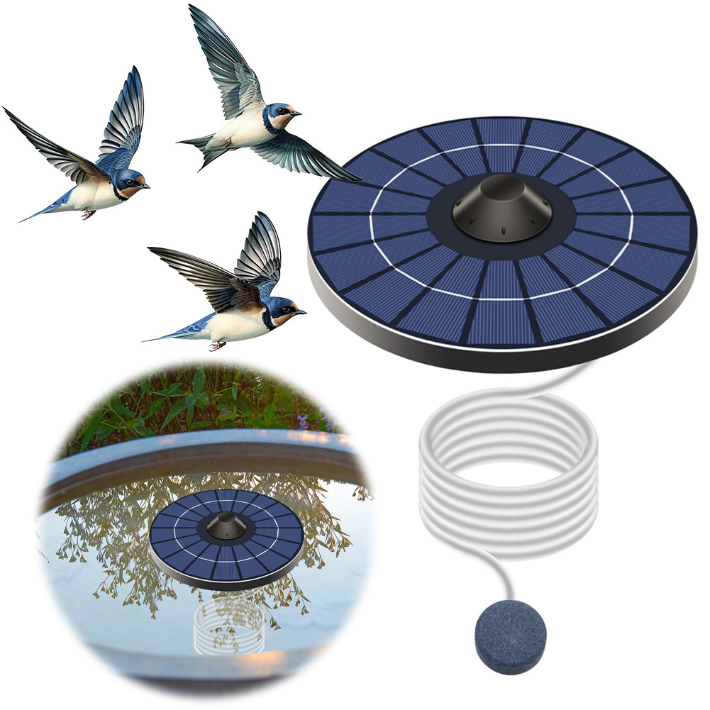 Solar Pond Aerator Oxygen Pump - Solar Floating Pond Aerator Solar Powered