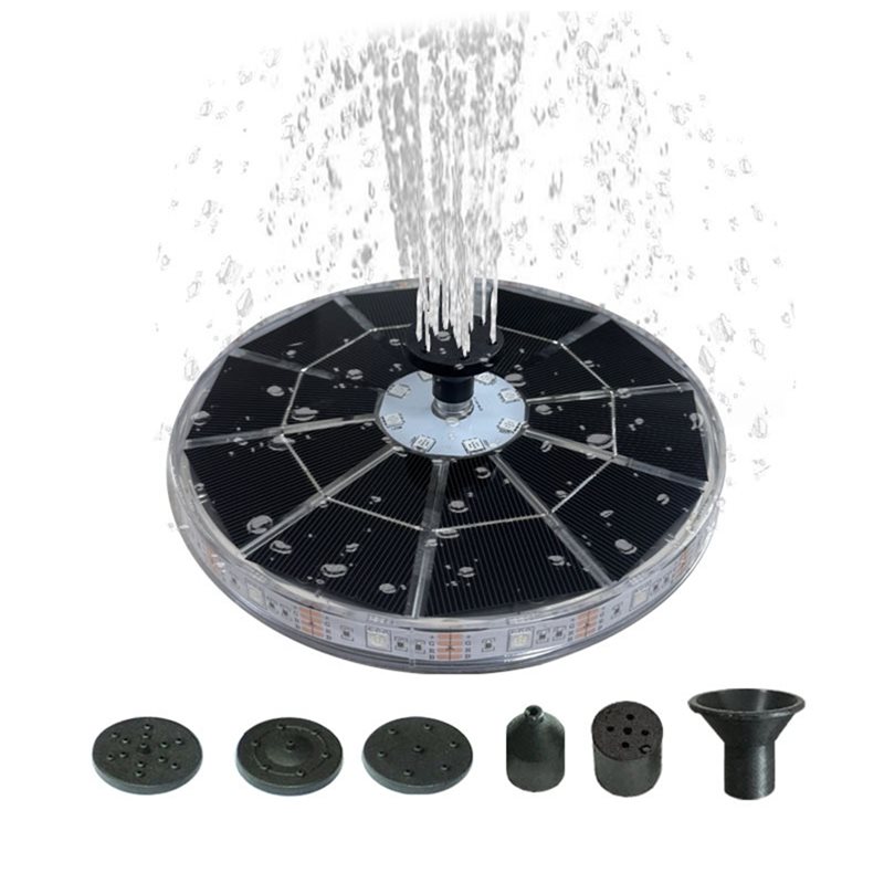 AT43-Floating Fountain Solar P - Floating Solar Fountain Water Pump ulasan dan harga