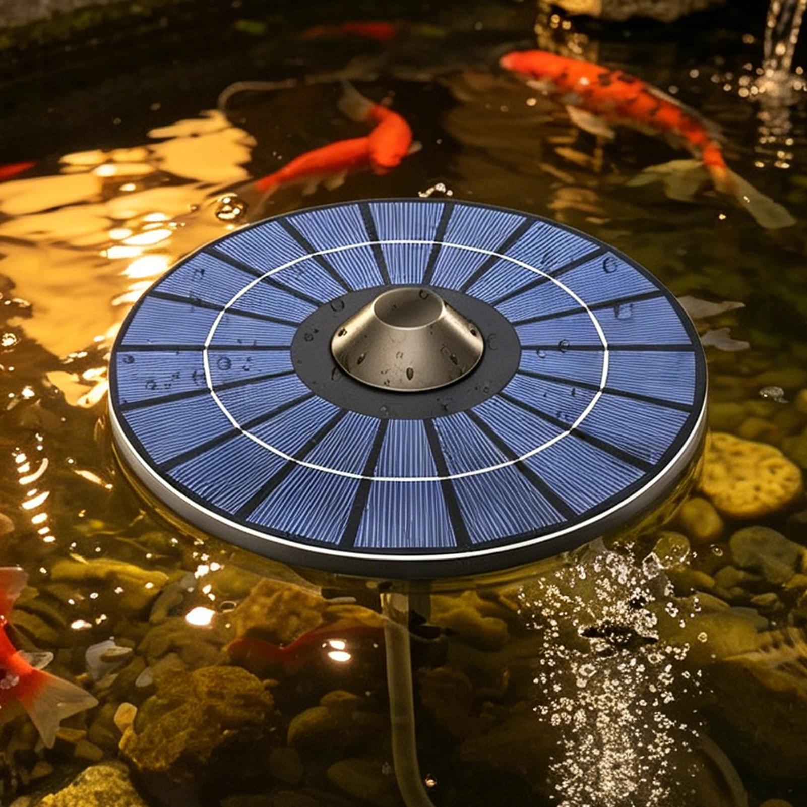 Solar Floating Pond Aerator Po - Solar Pond Aerator Oxygen Pump ulasan dan harga