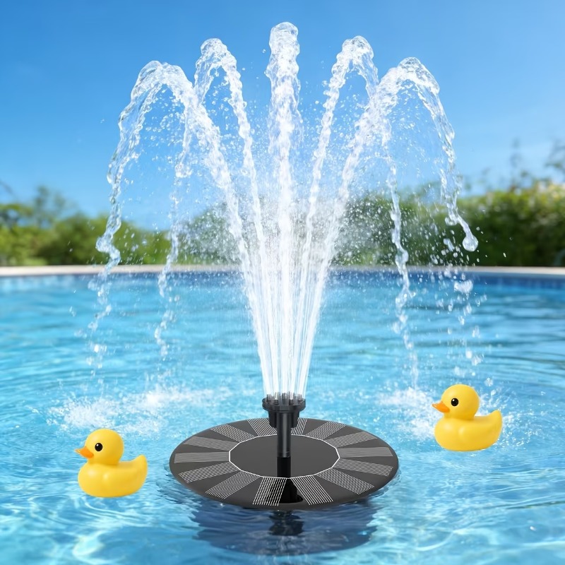 Solar Fountain Pump, 13cm | No - Floating Solar Fountain Water Pump ulasan dan harga