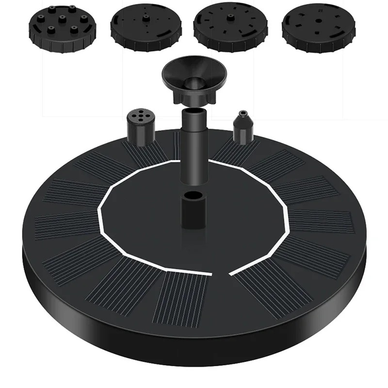 Solar Fountain Pump, 13cm | No - Floating Solar Fountain Water Pump ulasan dan harga