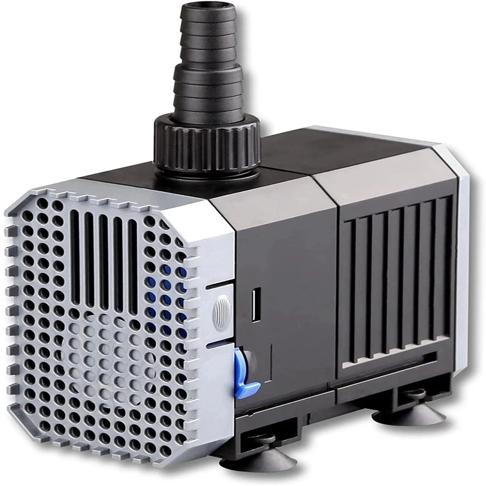 1pc CN Plug Ultra Quiet Submer - Submersible Pond Pump 5000L H ulasan dan harga