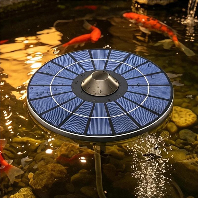 [ABFI!】 Floating Solar Pond Ae - Solar Pond Aerator Oxygen Pump ulasan dan harga