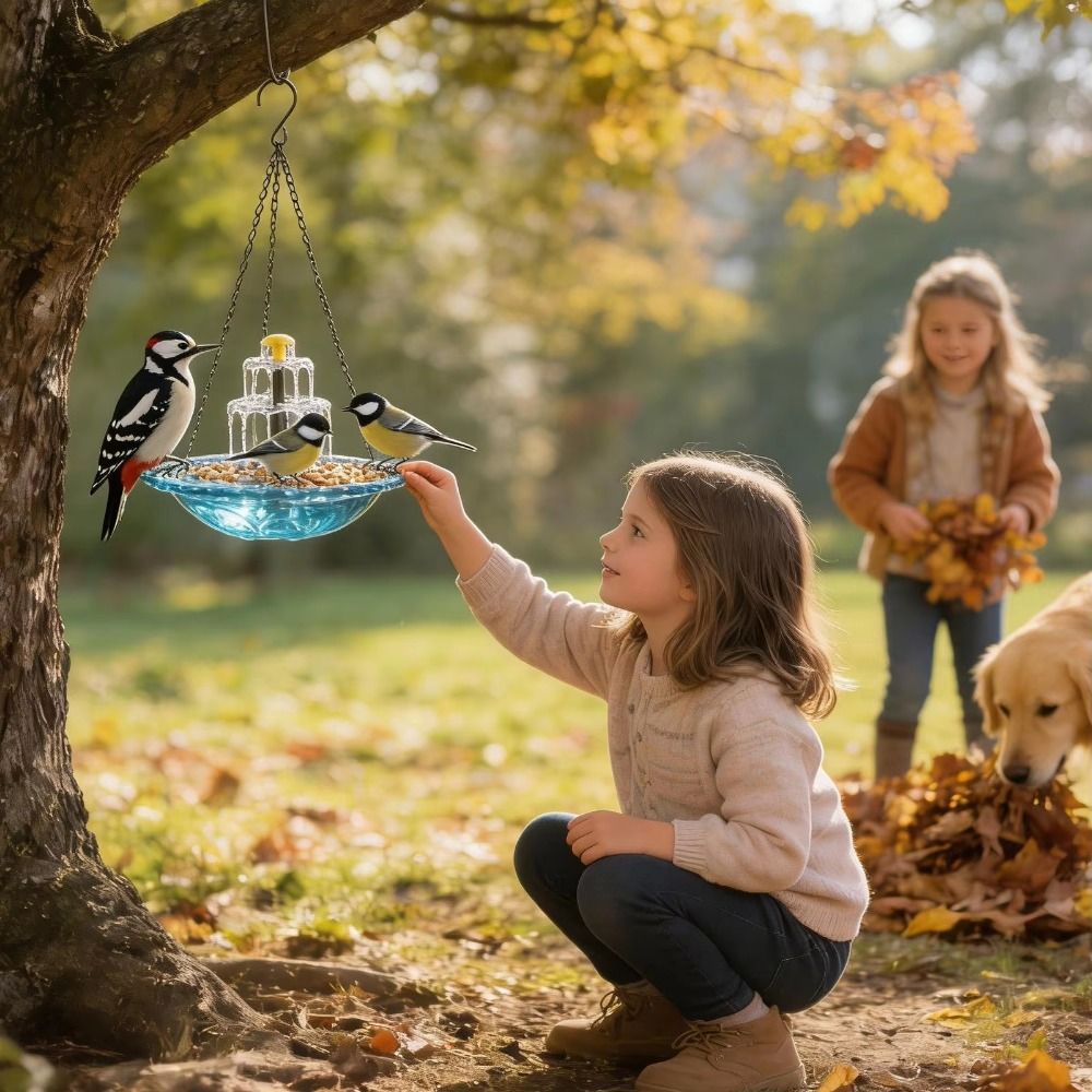 Creative Solar Bird Bath House - Floating Solar Fountain Water Pump ulasan dan harga