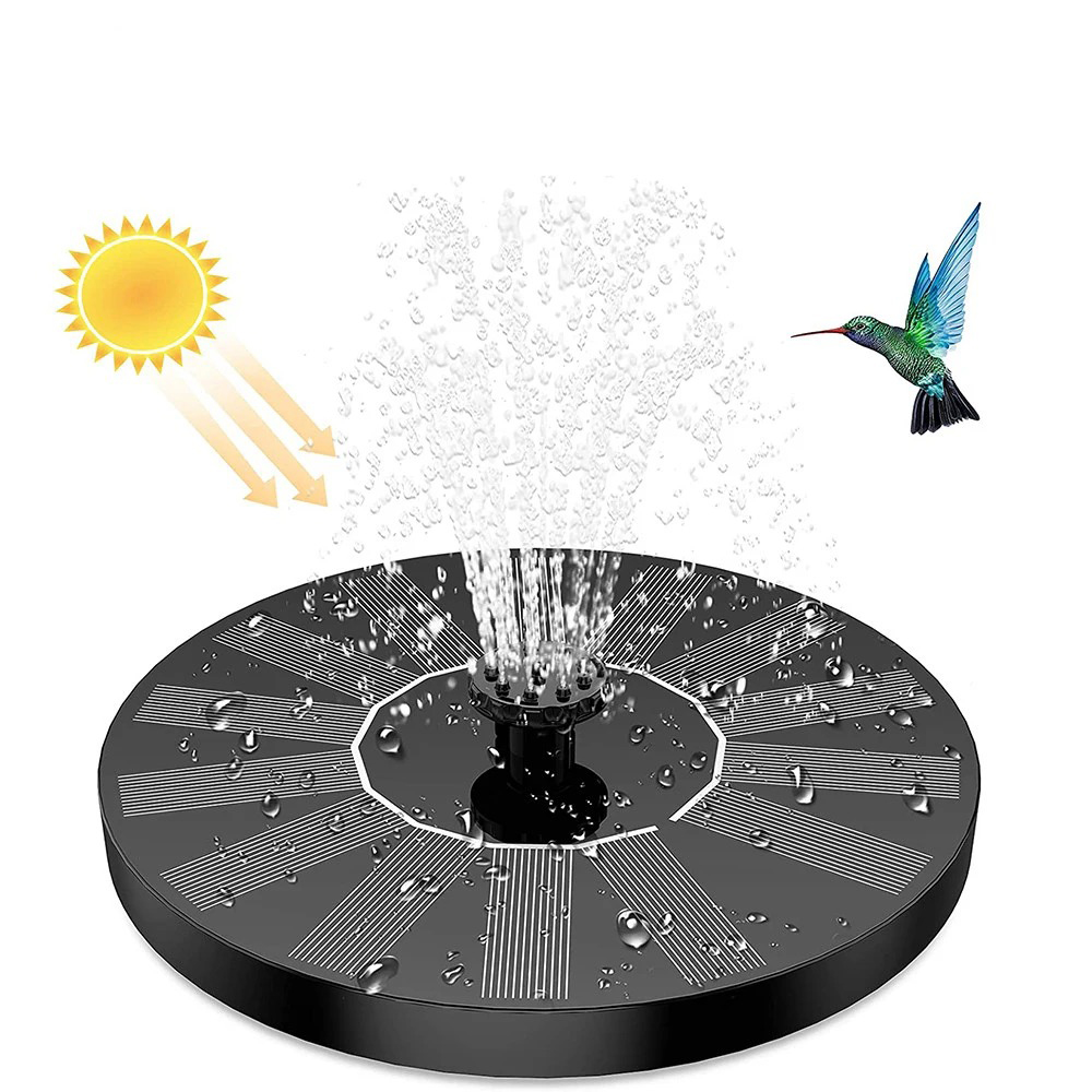 13cm Floating Solar Panel Sola - Floating Solar Fountain Water Pump ulasan dan harga